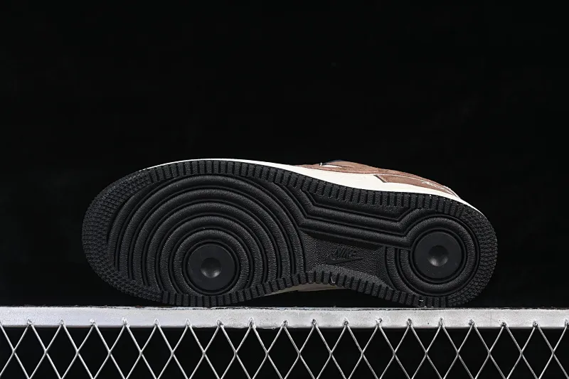 All categories Nk Air Force 1 Air Force series Nk Air Force 1 Low Air Force low-top Nike Air Force 1'07 Low Stussy co-branded blue brown pig leather Air Force 1 low-top casual sneakers DF0188-105